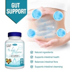 15 Day Cleanse – Gut & Colon Support | Unisex | 30 Capsules