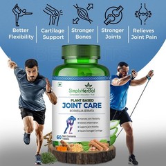 S.imply Herbal Plant Joint Care Support Tablets 60 Count