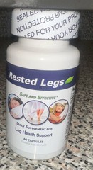 Rested Legs – Easy to Swallow Capsules (60 Capsules). Exp 08/26