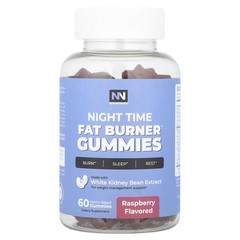 2 X Nobi Nutrition, Night Time Fat Burner Gummies, Raspberry, 60 Pec-worldwide
