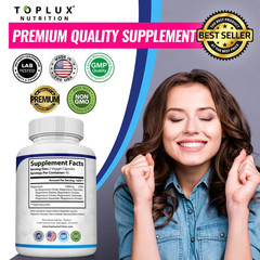 Toplux Magnesium Complex 8 Essential Magnesium Supplement