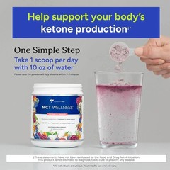 Gundry MD MCT Wellness Powder 8.25 oz Pack of 3 Energy & Keto Support Supplement
