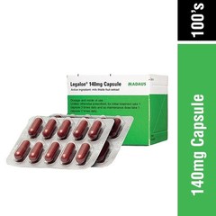2 Box x 100’s LEGALON 140mg by Madaus Germany Traditionally Used For Liver Tonic