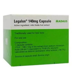 2 Box x 100’s LEGALON 140mg by Madaus Germany Traditionally Used For Liver Tonic