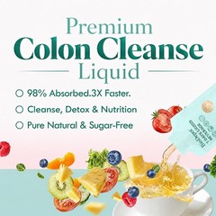 7 Days Colon Cleanse Liquid Beverage Gut Health Detox & Clean for Women & Men, 2