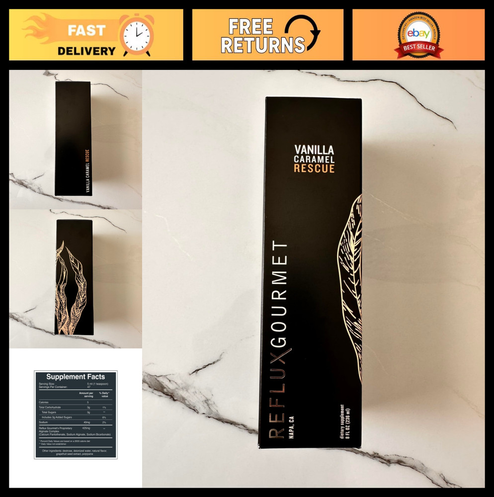 Vanilla Caramel Digestive Support Formula – Alginate Complex, Natural Ingredient