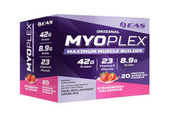 EAS Myoplex Original Strawberry Meal Replacement 42g Protein 20Pk