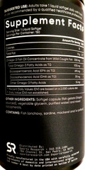 Sports Research Triple Strength Omega-3 Fish Oil, 150 Fish Softgels