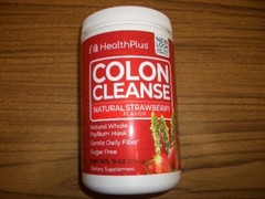 Health Plus Super Colon Cleanse Natural Strawberry Flavor 9 oz Exp 5/2027