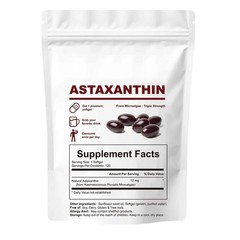 Astaxanthin 12mg,Micro Ingredients, Natural Antioxidant, Easy to Swallow