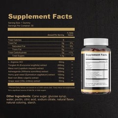 NEW Alpha Bites Gummies AlphaBites Max Performance Gummy (1 Month Supply) 1-3PCS