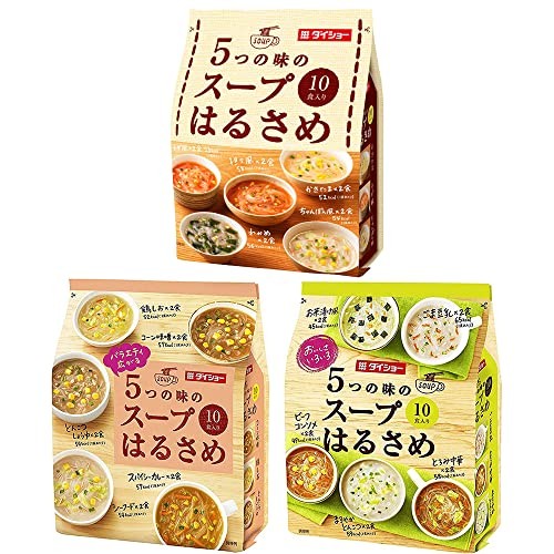 Brand New! Daisho Soup Harusame Variety Set 15 Flavors 3 Pack Bundle