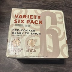 It’s Skinny Pasta Variety Pack Soup Noodle 6 9.52 Oz Bags Wide 9 Calories 8/2025