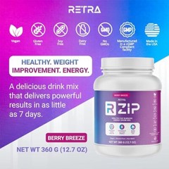 Rzip drink fat burning energy Berry Breeze Flavor