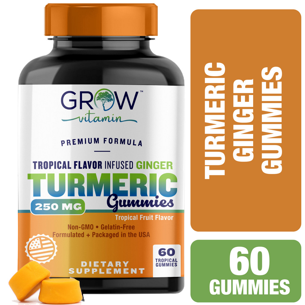 ✅ BEST EXTRA STRENGTH TURMERIC CURCUMIN GUMMIES ✅ EASY TO SWALLOW PREMIUM GUMMY