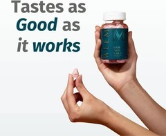 WEEM Hair Skin and Nails Gummies, Vegan biotin Vitamins, Healthy Hair