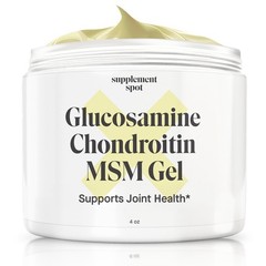 Joint Health Support Gel – Glucosamine, Chondroitin, MSM & Bromelain – 4 oz