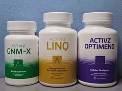 Authentic ACTIVZ TRIFECTA Set: (1) GNMX + LINQ + OPTIMEND – 11/26+ EXPIRATION
