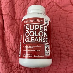 Health Plus Super Colon Cleanse 240 Capsules – 02/29