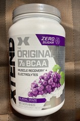 90 Servings Xtend Original BCAA Powder Muscle Recovery 90 Servings Glacial Grape
