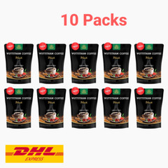 10x Wuttitham Instant Black Coffee 32In1 Health Young Man Unisex Healthy Care