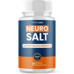 (1 Pack) Neuro Salt Nootropic All Natural Brain Supplement NeuroSalt 60 Capsules