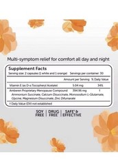 Amberen Menopause Relief Capsules 60-Count EXP 2027+