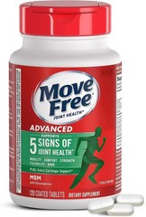Move Free Advanced Glucosamine Chondroitin MSM Joint Support Supplement 120 Caps