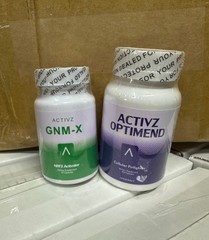 ACTIVZ GLOBAL 2 bottles: GNMX + OPTIMEND – Brand New/Sealed! Exp 11/2026 US..