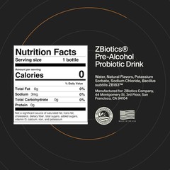 ZBiotics — Feel Better After Drinking, Wake Up Refreshed, ScienceBacked, Pate…