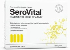 SeroVital Reverse The Signs of Aging Dietary Supplement – 120 Capsules