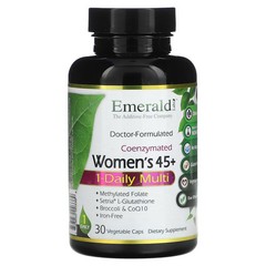2 X Emerald Laboratories, CoEnzymated Women’s 45+, 1-Daily Multi, 30 -worldwide