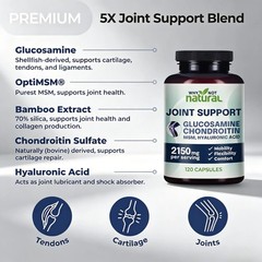 Why Not Natural Glucosamine Chondroitin MSM–Joint Support for Mobility & Comfort