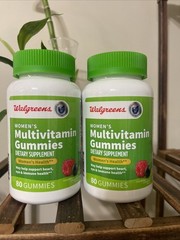 Walgreens Women’s Multivitamin Gummies 80 Ct Each Exp 05/2026 Lot of 2