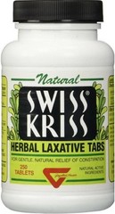 Swiss Kriss Tablet Formulation – Unisex Adult Digestive Aid with Herbal Benefits