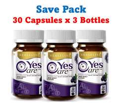 3x Real Elixir Yes Care Eye Care Nourish Dietary Supplement Mariglod Lutein