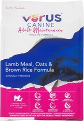 VeRUS Pet Foods Dry Dog Food Lamb,Adult Maintenance Formula (25lb Bag)