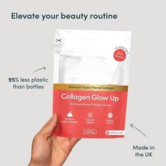 NEW Collagen Glow Up Powder New & Improved 14000mg 420g 30 Serving