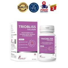 ZAINB.LISS Triobliss Collagen 30Ct Pack of 3 Beauty Support