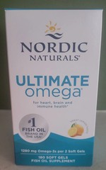 Nordic Naturals Ultimate Omega Lemon 1280mg 180 Count