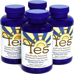 YES Plant-Based Omega 3-6-9 Burpless Fish Oil Alternative W Flax 120ct 4pk NEW