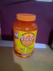 pk Metamucil Multi-health Psyllium Fiber Supplement Capsules 300 Ct Exp. 02/28