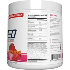 Thermogenic Fat Burner&Pre-Workout Powder–Strawberry,Vegan,Gluten-Free,No Sugar