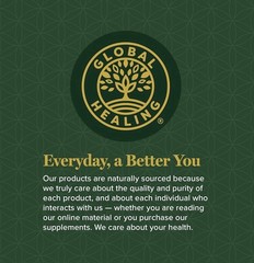 Global Healing Center MicroSomal Toxin Binder Detox Support 2 fl oz Liquid