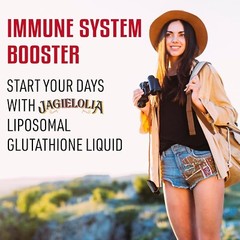 LIPOSOMAL GLUTATHIONE LIQUID 2000mg Anti Aging Antioxidant Detoxifier Jagielolia