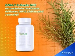 NEW ACTIVZ GNM-X Nrf2 Activator for Genetic Cellular Defense 30 Cap NEW LOGO