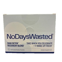 No Days Wasted DHM Detox Recovery Blend, 30 Servings (60 Capsules) EXP 05/2026