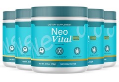 Neovital, Official Neo Vital Brain Supplement Powder 150 Servings 5 Pack