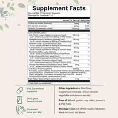 Micro Ingredients Liver Detox,240 Veggie Capsules,20-in-1 Advanced Assistance