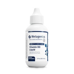 Metagenics Vitamin D3 Liquid Supplement – High Absorbency Easy to Swallow